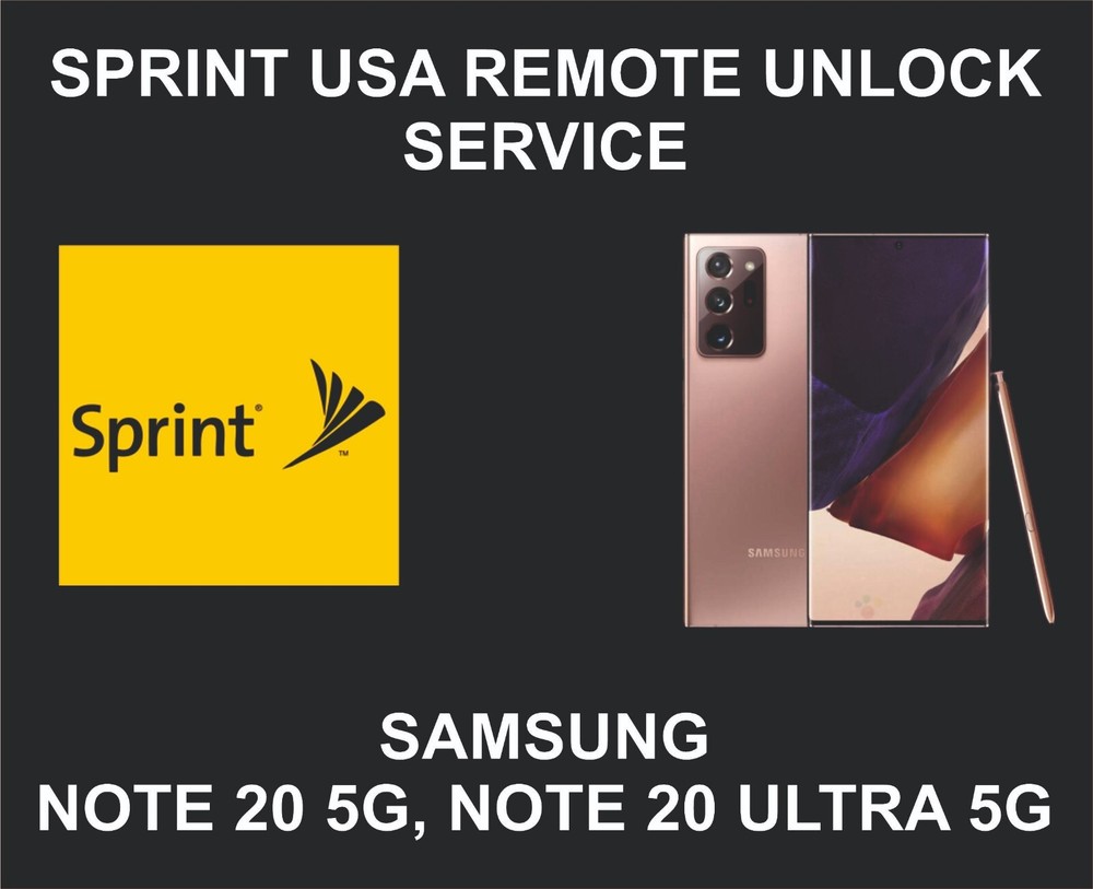 Samsung Unlock, Samsung Note 20, Note 20 Ultra, 5G, 6sp
