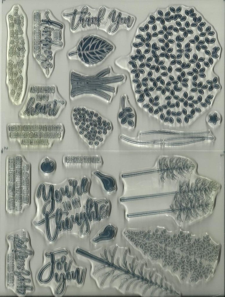 Stampin' Up! THOUGHTFUL BRANCHES & BEAUTIFUL BRANCHES THINLITS Dies - NEW
