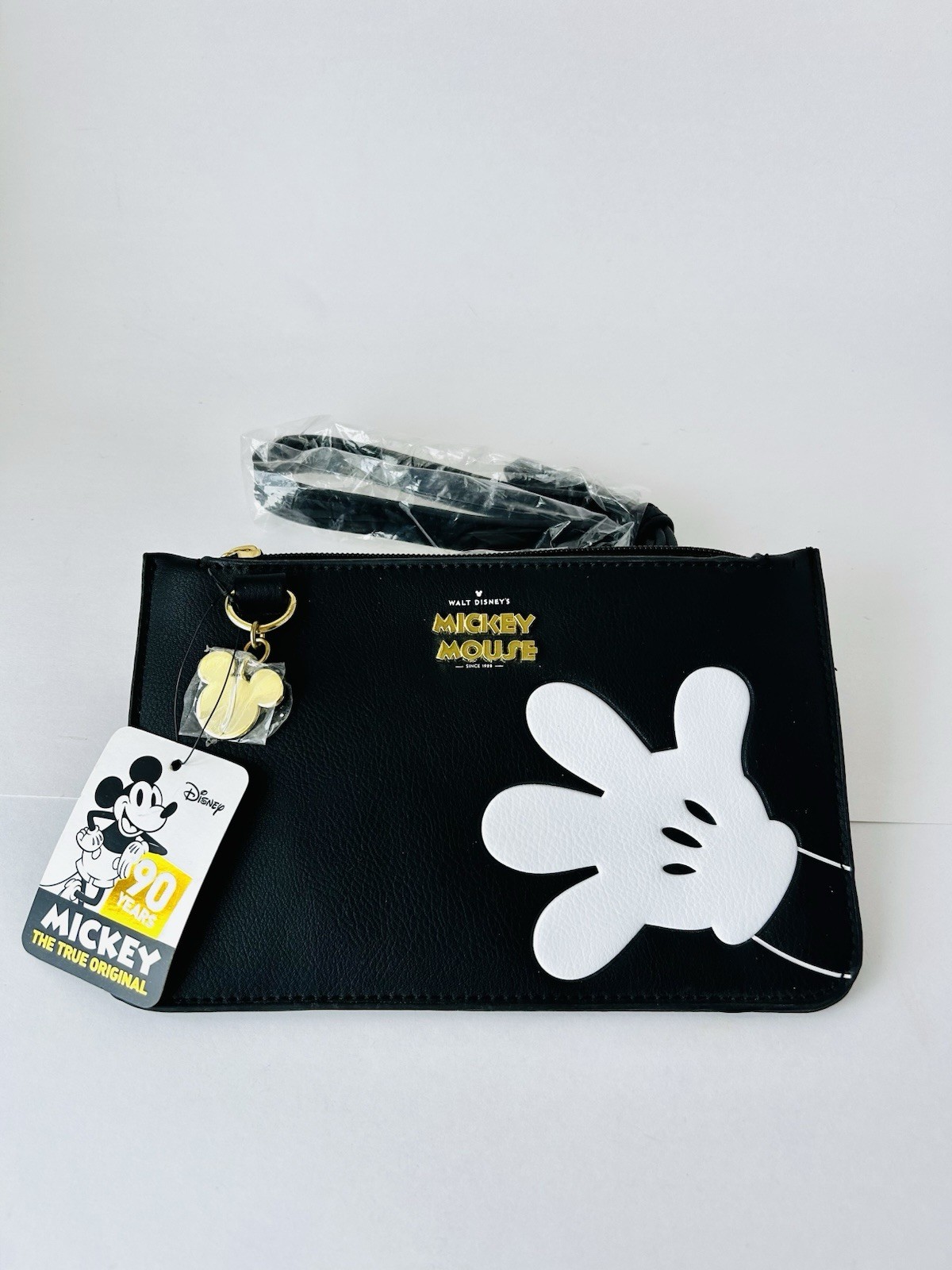 Bioworld Mickey Mouse Glove Hand Belt Bag Purse 90 Years Of Mickey NEW With Tags