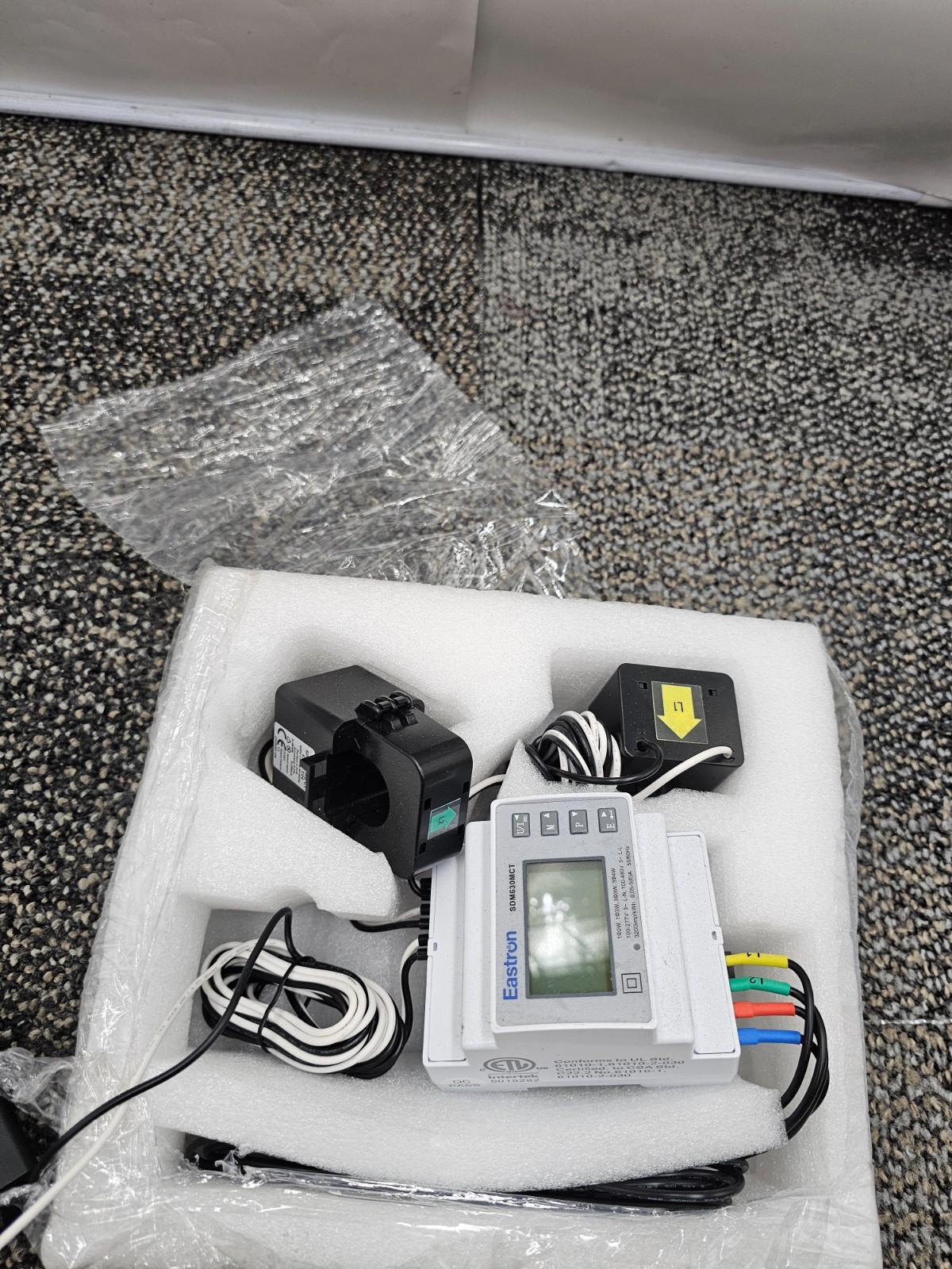 Eastron SDM630MCT Energy Meter, 100-277V 3200imp/kWh 50/60Hz