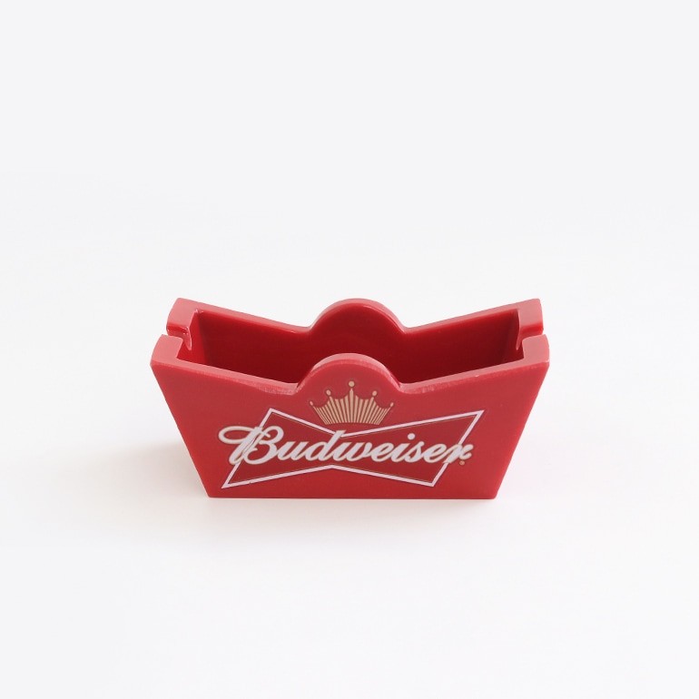 Budweiser American Novelty Plastic Ashtray