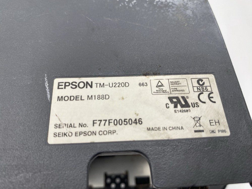 Epson TM-U220D M188D Receipt Printer USB