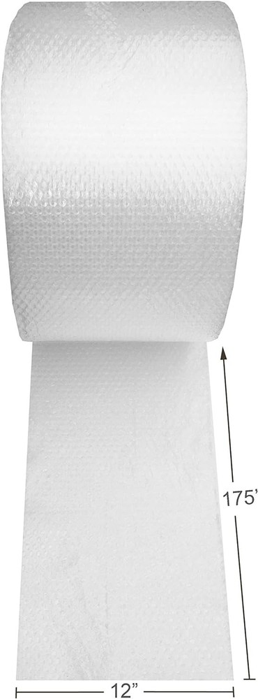 Amazon Basics Bubble Cushioning Wrap Packing Material for Fragile Items, Perfora