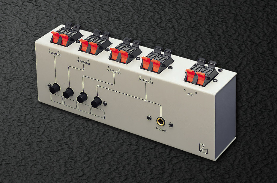 Luxman AS-5III Speaker Selector 4 Output Passive Audio Switch See Description