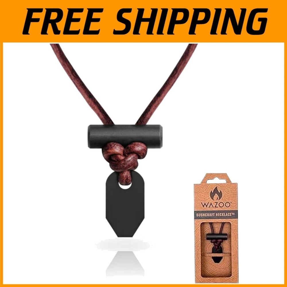 Handcrafted Fire Starter Necklace - American Craftsmanship