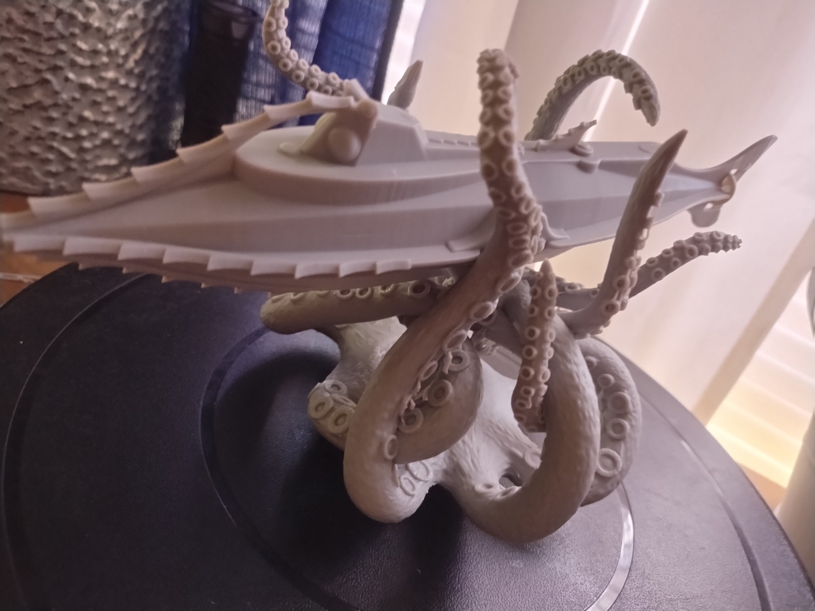 20,000 Leagues Under The Sea Nautilus 3d Resin Print 10"