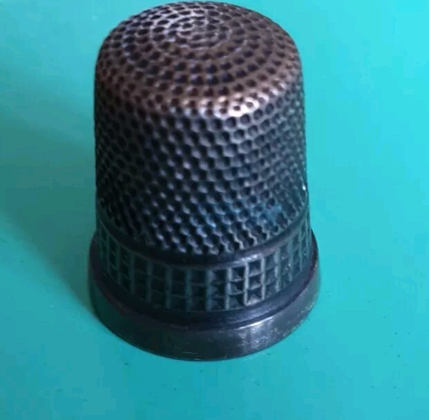 Antique Solid Silver Thimble Size 5 Charles Horner 2.3cm 5.3g