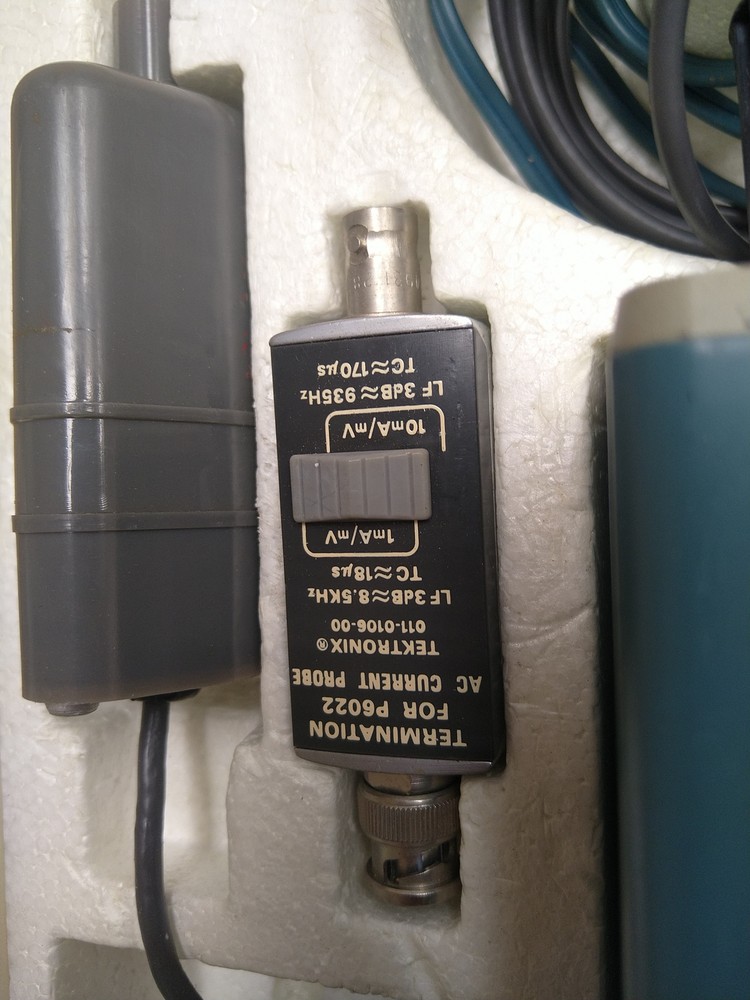 TEK Tektronix Type 134 Current Amplifier + P6022 AC Current Probe TESTED