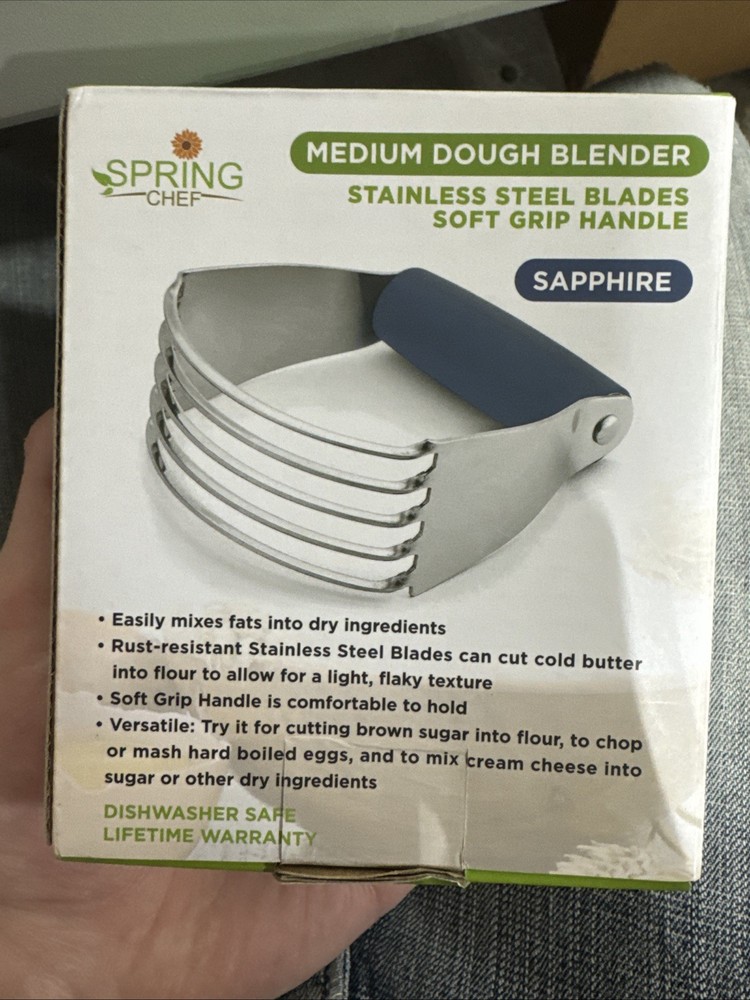 Spring Chef - Medium Dough Blender - Stainless Steel / OF6F