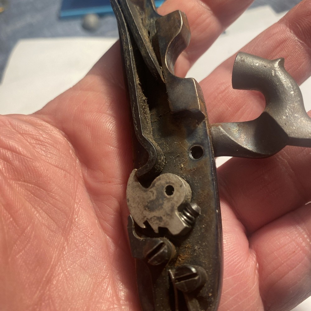 CVA Lock From Plainsman Muzzleloader. Fits Frontier And Kentucky Rifle.