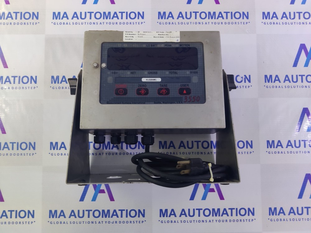 DIGTAL WEIGHT INDICATOR FOR DERRICK PYRAMID DISPLAY MSI 3550