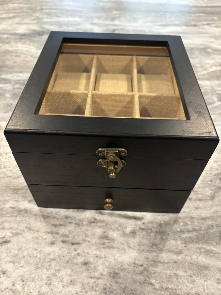 Exper City Watch Box Black