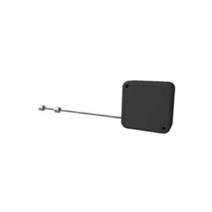Southern Imperial RJB-9713Q2 Security Tether, 2-Collar Loop-End, Black
