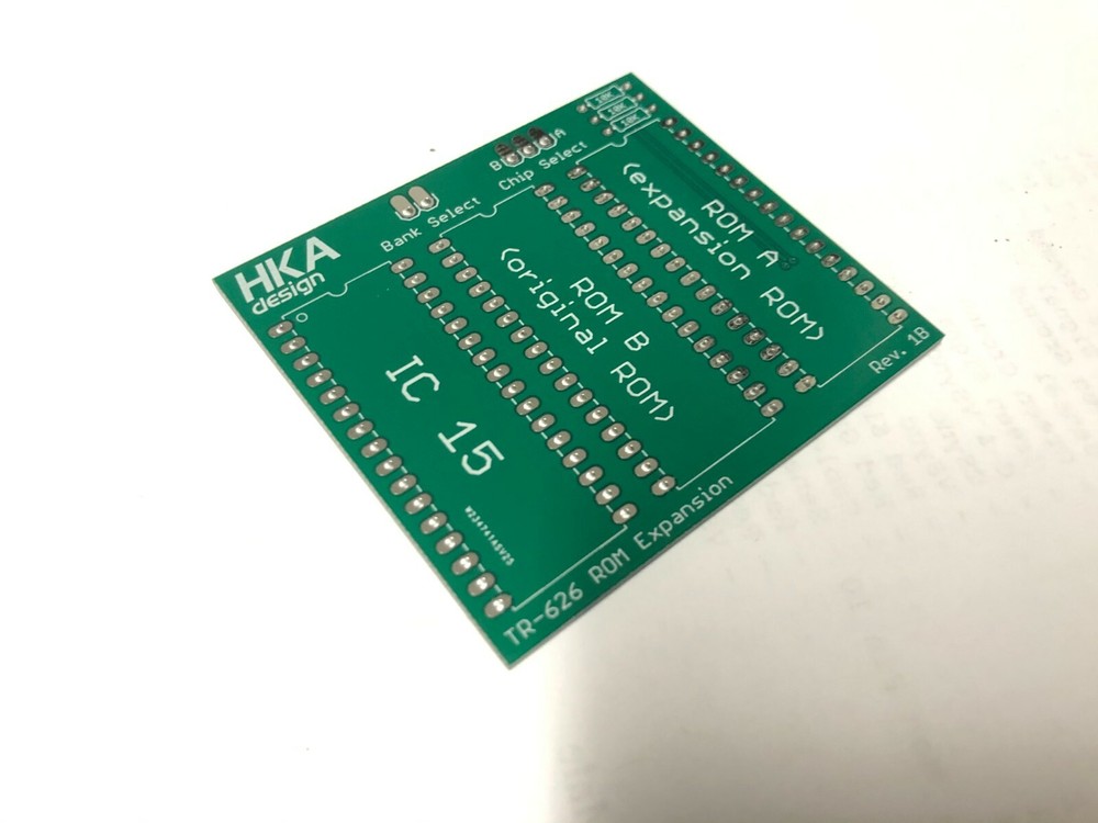 Roland TR-626 ROM expansion PCB only TR626