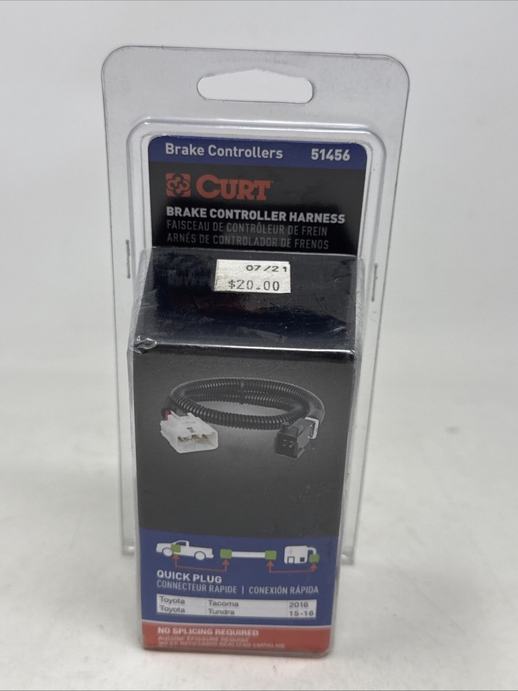 Curt Brake Controller Wiring Harness Part 51456