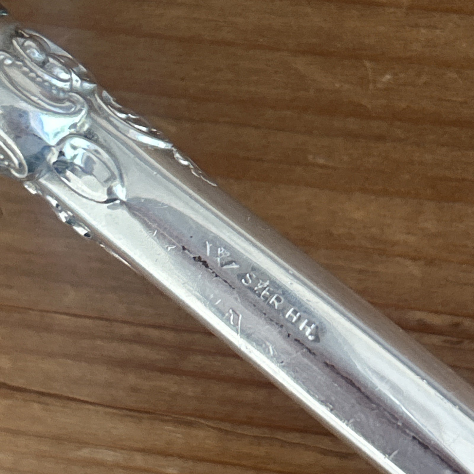 GRANDE BAROQUE Wallace Sterling Silver Large Serving Fork