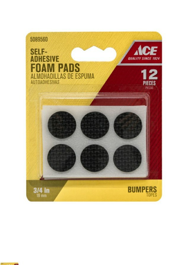 ACE Self-Adhesive Foam Pads  3/4 in.   pack