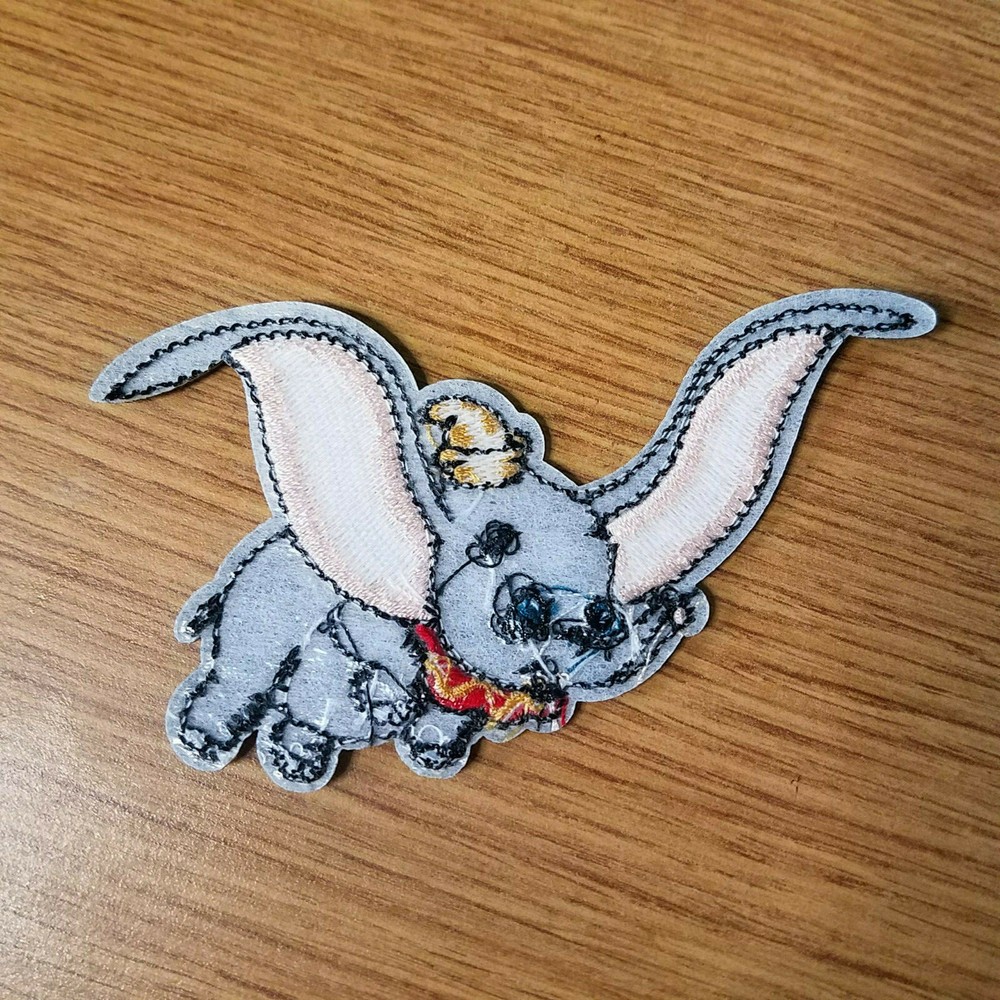 Dumbo Flying Elphant Patch 4 inches wide