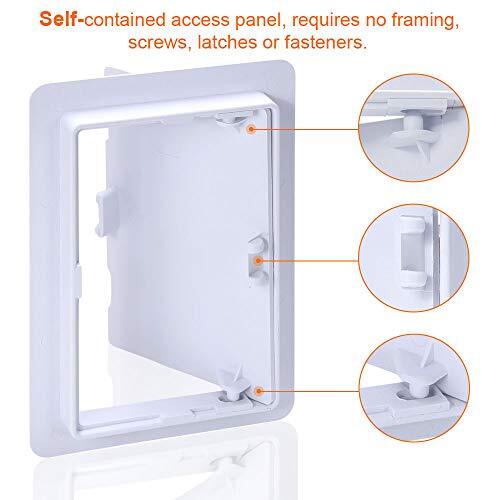 Plastic Access Panel for Drywall Ceiling, Plumbing Wall Access Doors Panel