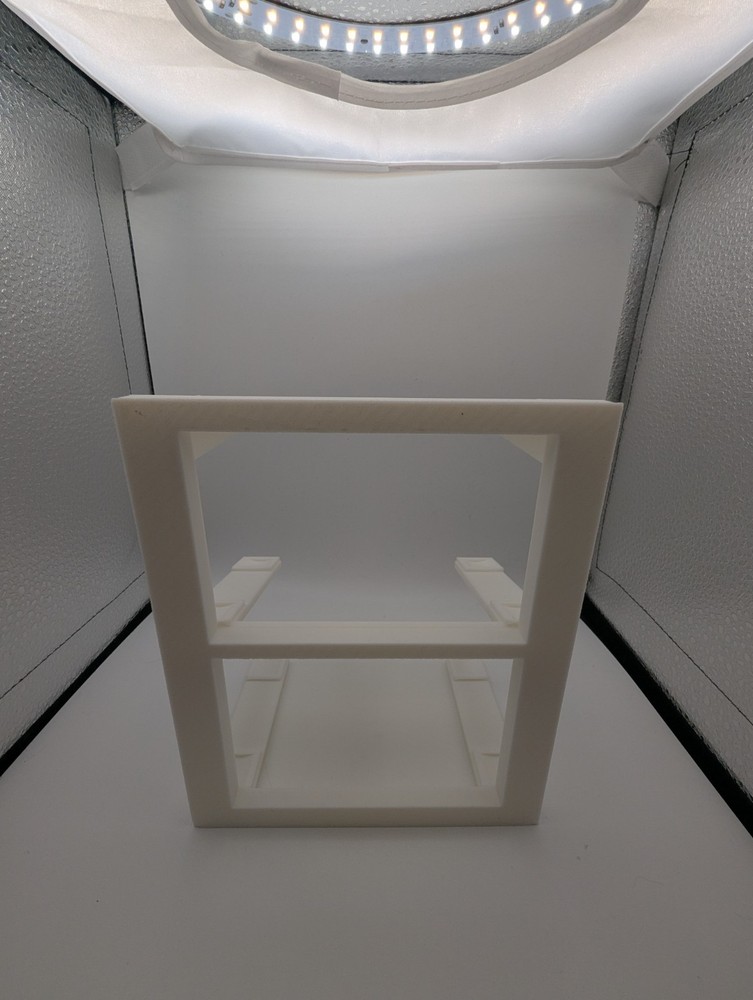 3D Printed 3 Tier 1/24 Diecast Display Stand (White)