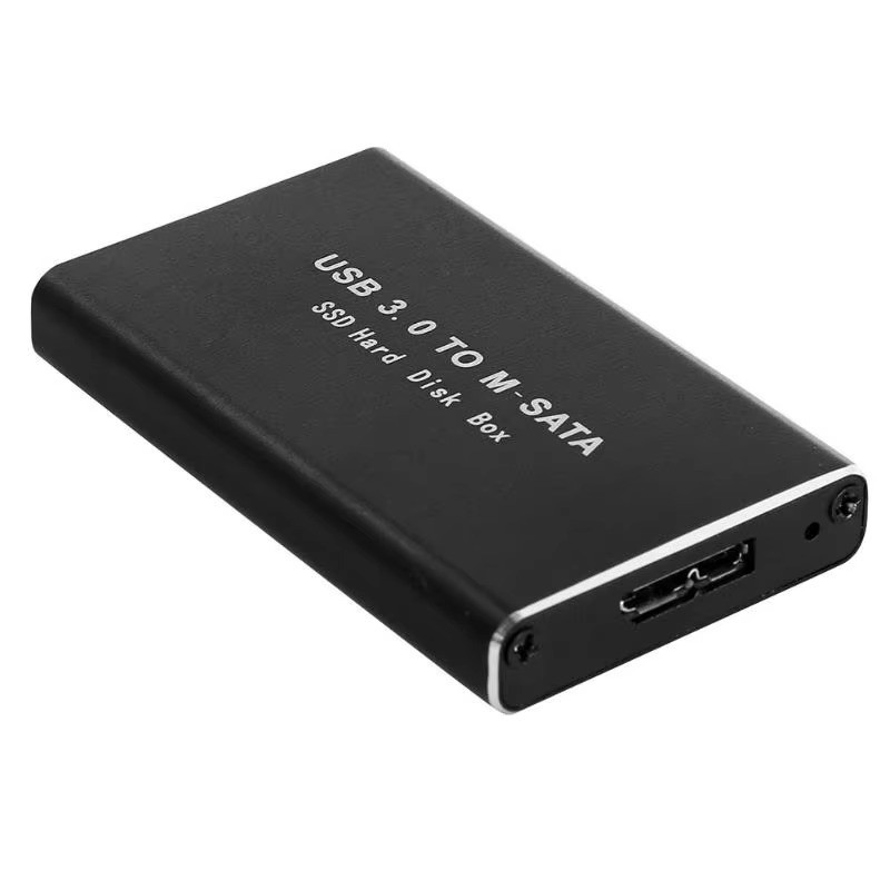 USB 3.0 mSATA SSD Enclosure | External Portable Drive Adapter Case US