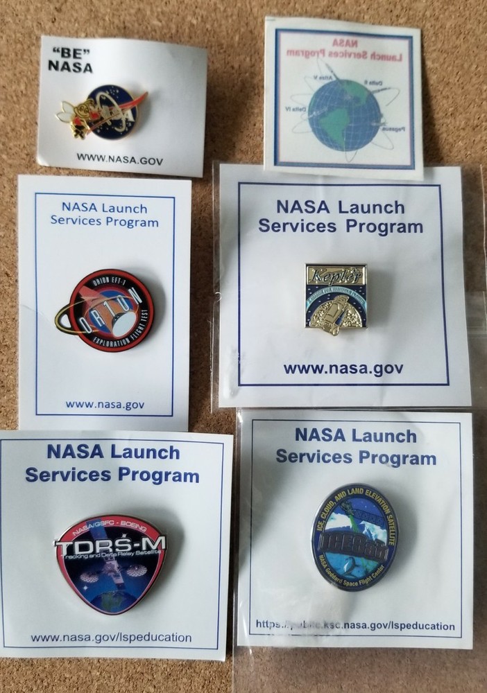 5 NASA Launch Services Program Pin