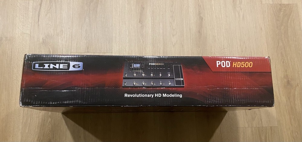 Line 6 POD HD500 Guitar Multi-Effects Processor Amp Simulator Operation Tested