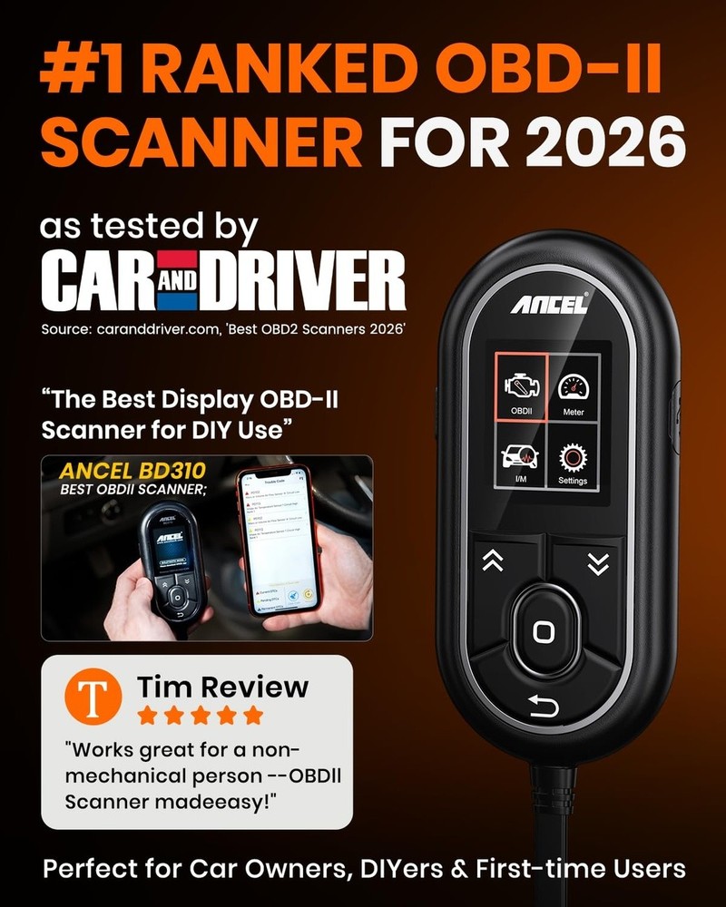 OBD2 Bluetooth Scanner ANCEL BD310 Car Code