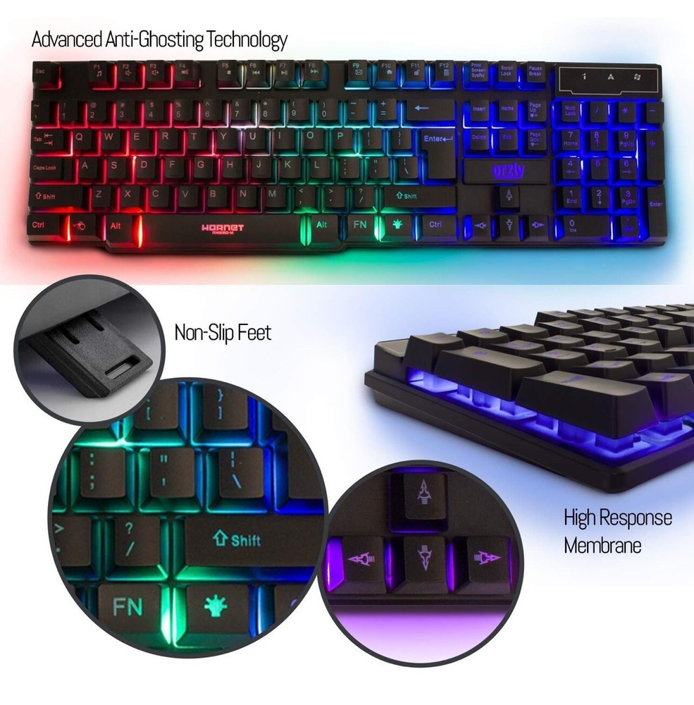 4-in-1 Gaming Kit Black/Red HyperGear