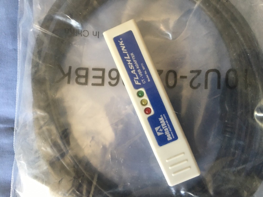 DeltaTrak Model 20711 CT USB Adapter with extension cable FlashLink reader dock