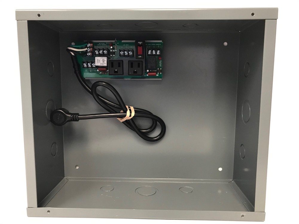 RIB FUNCTIONAL DEVICES PSH600-UPS-STAT ENCLOSED UPS INTERFACE BD W/600VA UPS