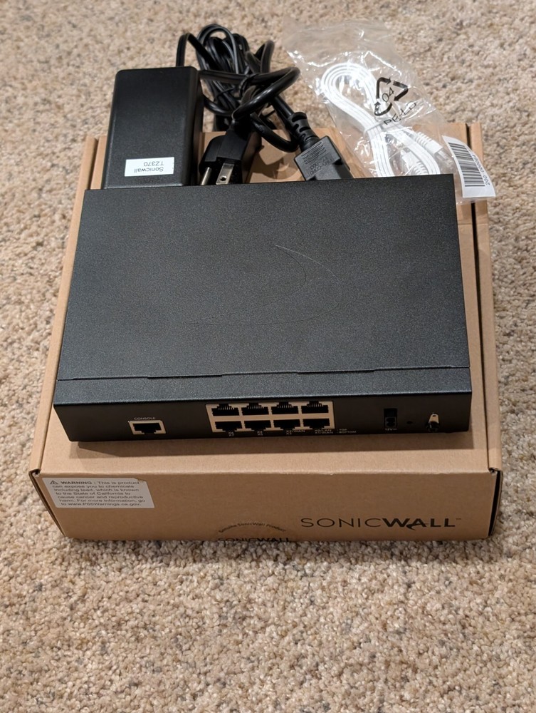 SonicWALL TZ370 Secure Upgrade Firewall Unit - 02-SSC-6823
