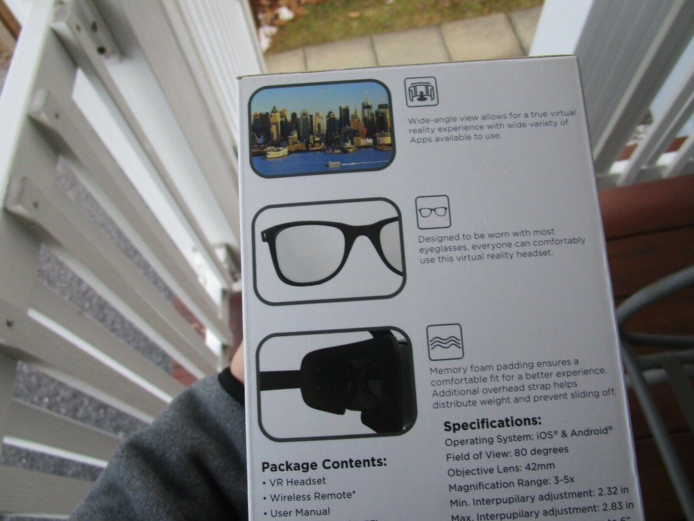 NEW~~~Cynoculars Virtual Reality Headset and Remote!!!