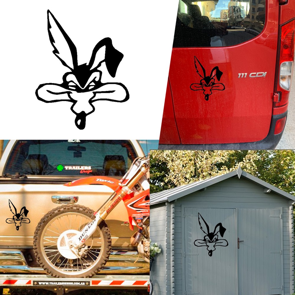 Coyote, Sticker Vinyl Version XS