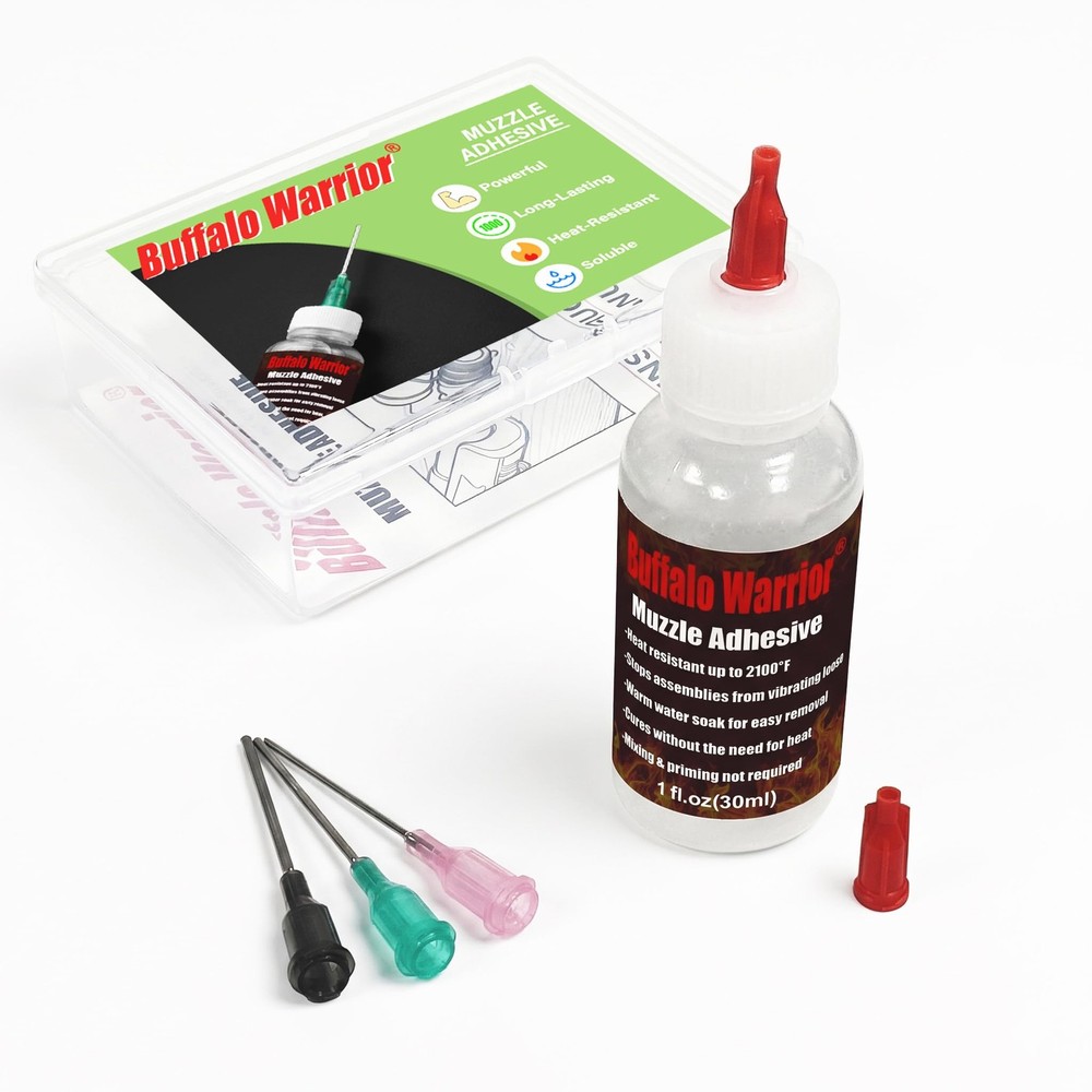 Buffalo Warrior Gun Muzzle Thread Locking Agent for Transparency
