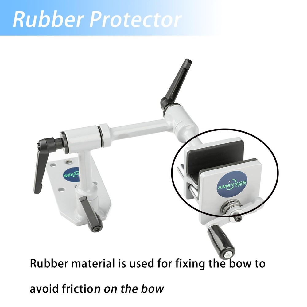 Bow Vise for Compound Bow 360° Adjustable Bow Mount Tool Compound Bow Press B...