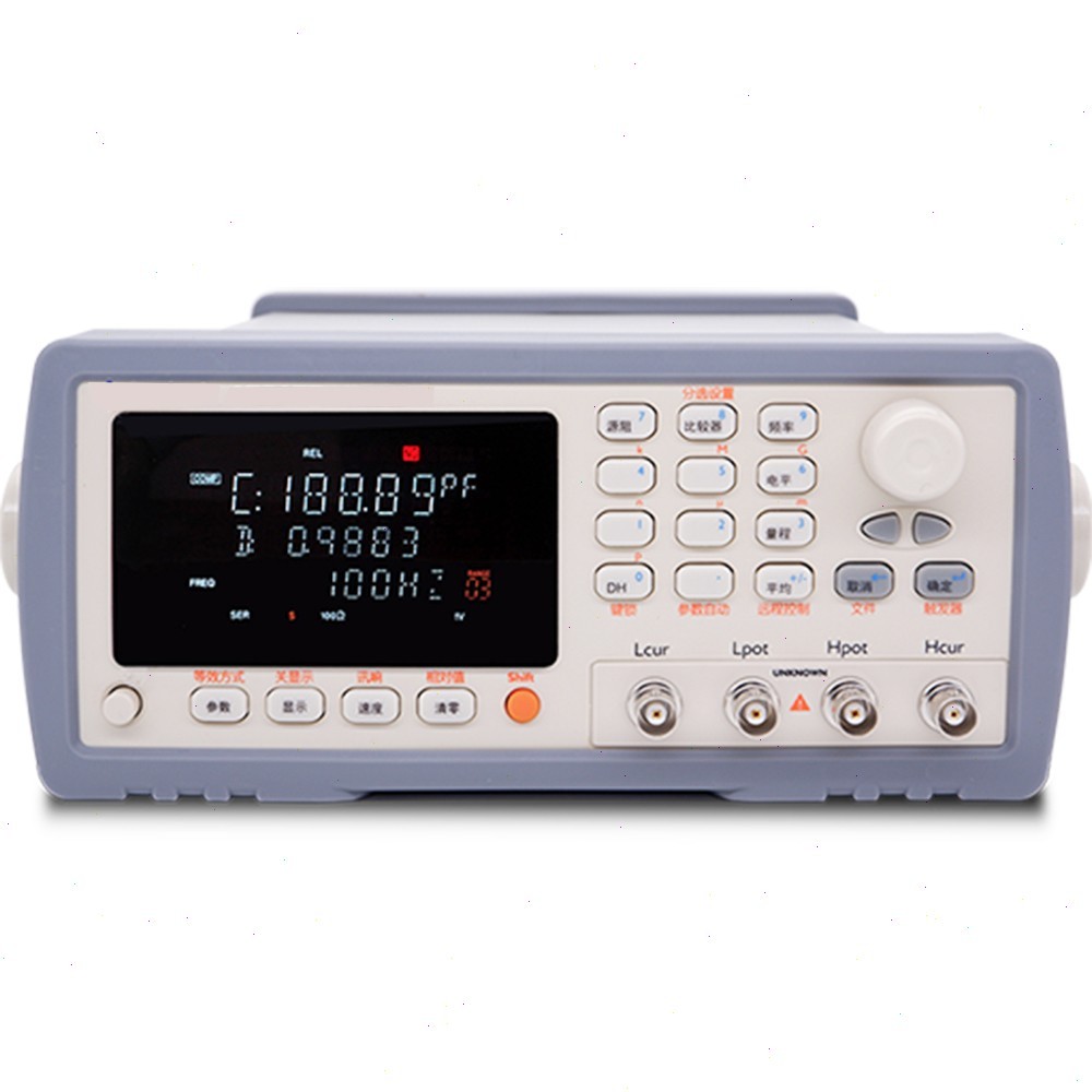High Frequency LCR Bridge Meter Tester with Correction Function VFD Display