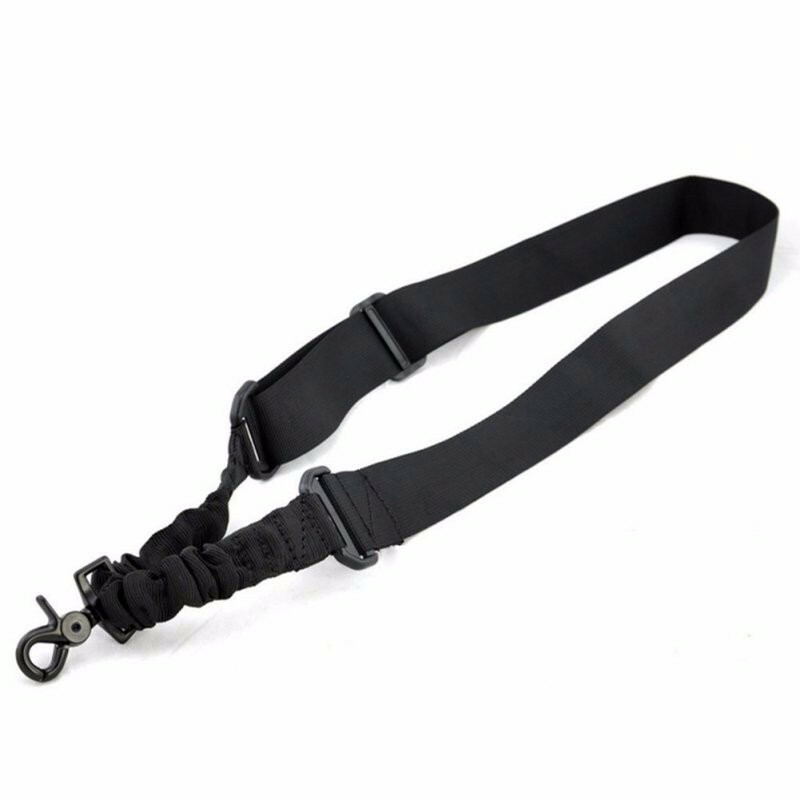 Single One Point Rifle Sling Tactical Gun Strap Adjustable Tactical Accessories