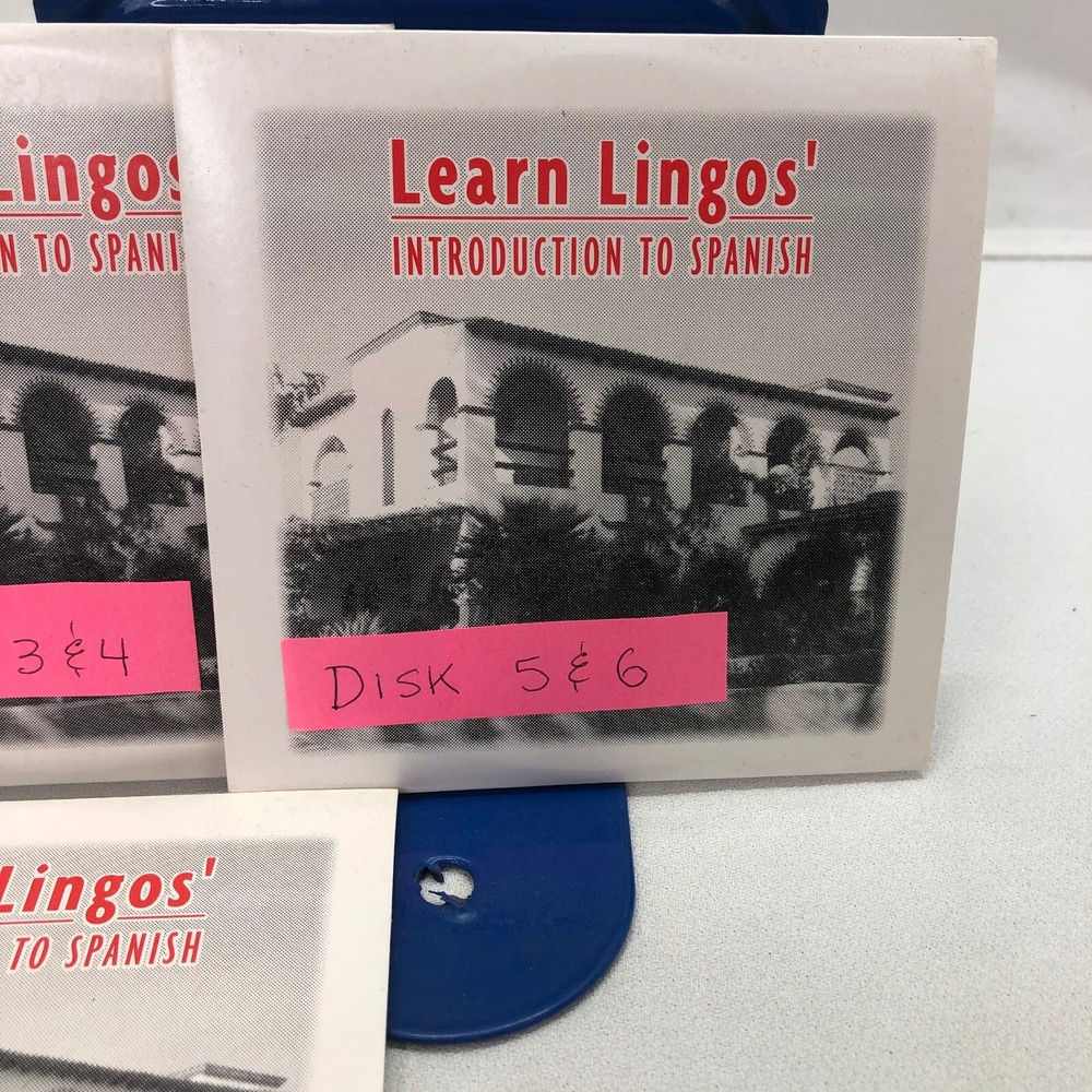 LEARN LINGOS INTRODUCTION TO SPANISH 8 DISC SET 2003