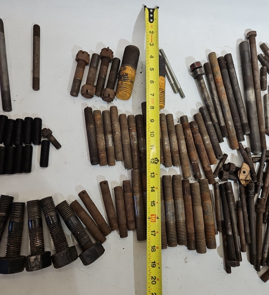 Stud Bolts Old Engine Steam Hit Miss