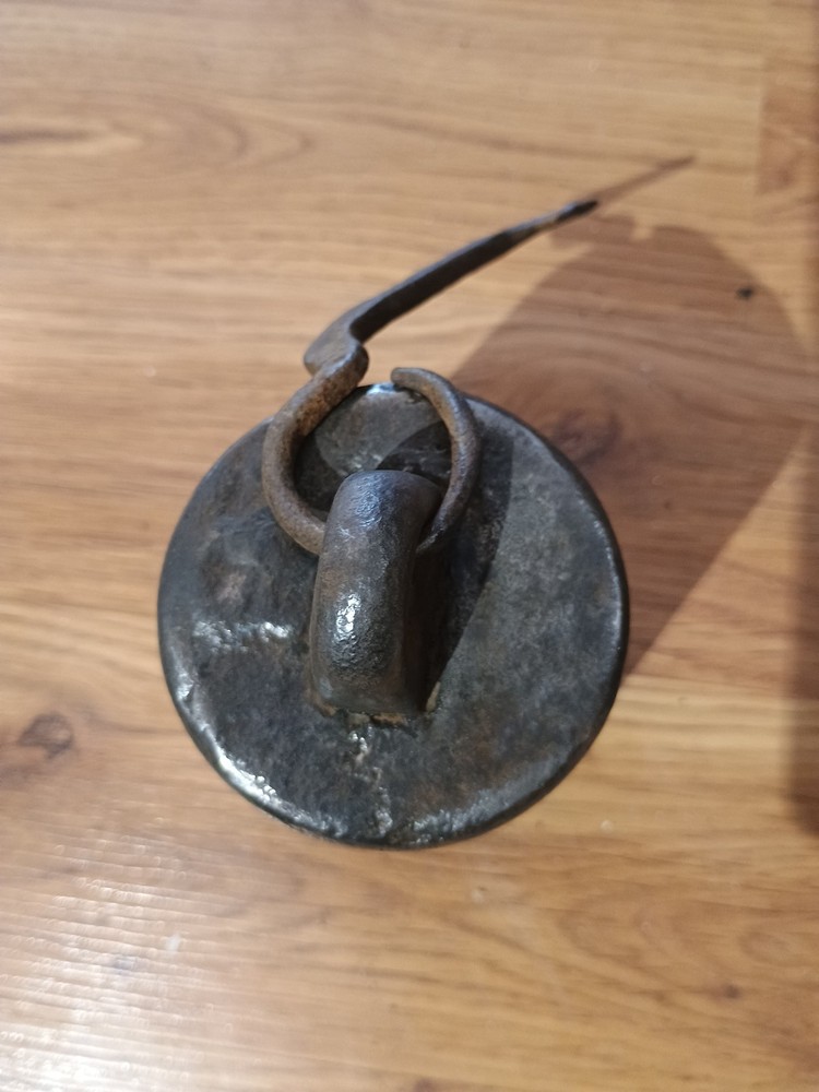 Antique Cotton Scale Weights With Hooks