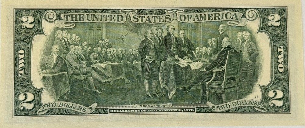 $2 Sequential Bills 5-Pack • UNC • Mint CRISP Notes - $10 Bundle