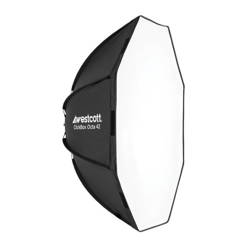 Westcott ClickBox Octa 42 Softbox Removable Diffuser Silver Interior PRO