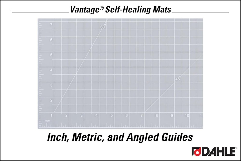 5-Layer Self-Healing Cutting Mat, Grid 1/2", 24"x36"