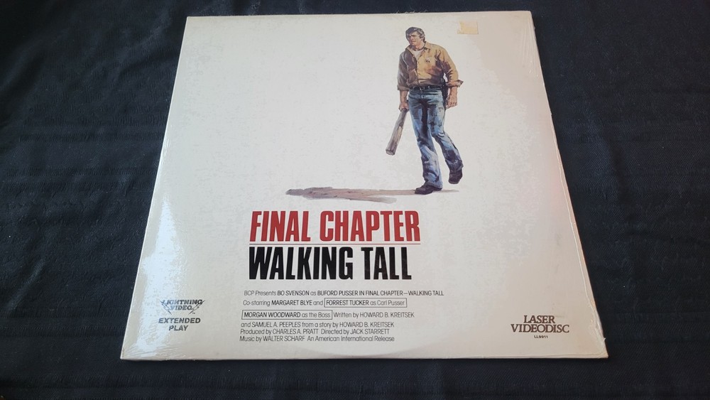 Walking Tall Final Chapter Laserdisc New (Sealed)