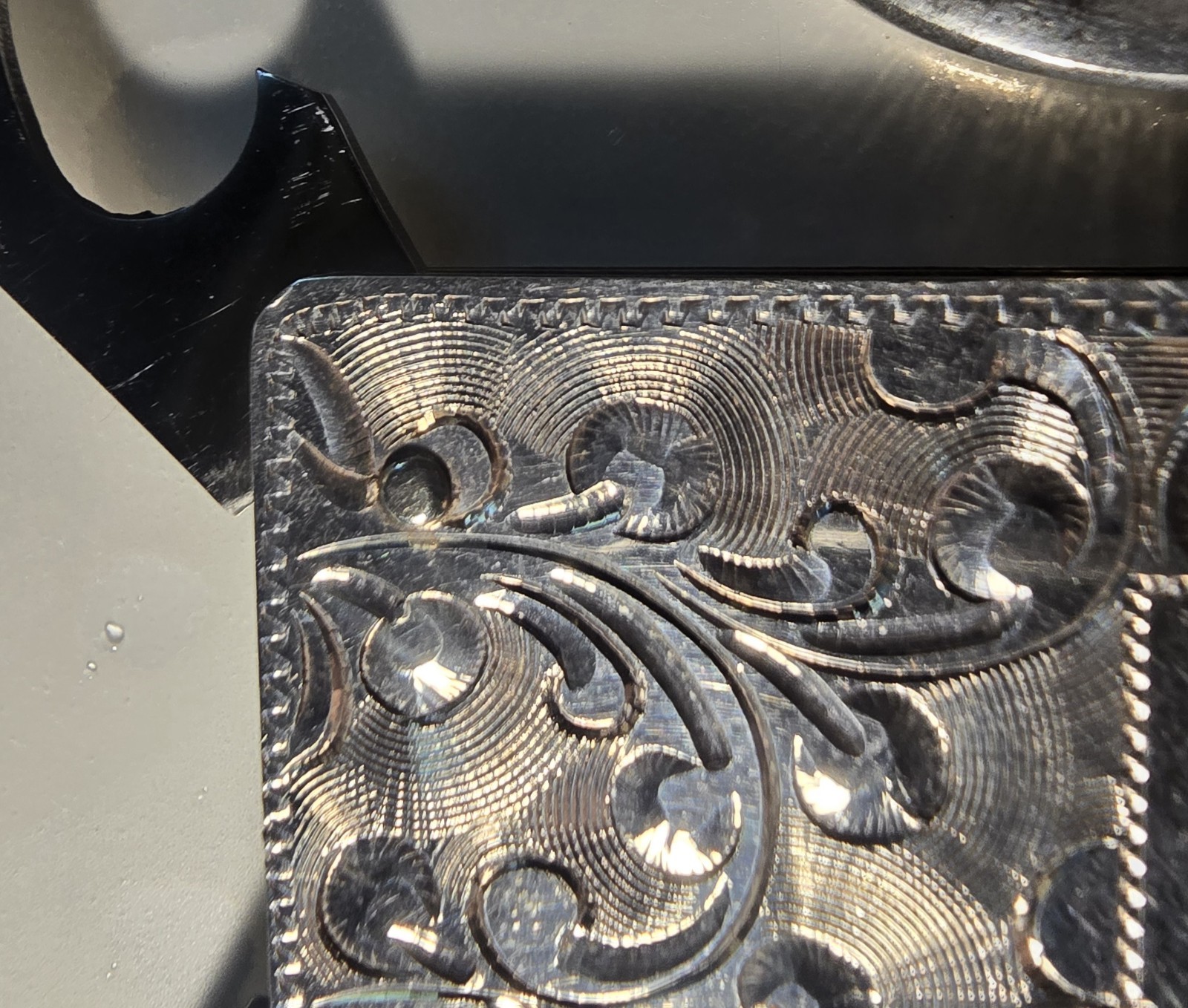 Vintage Engraved Sterling Silver Pocket Knife Keychain Bottle Opener