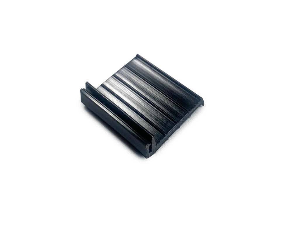 2 Pack - Black Pull Tabs for Window Screens - Hard PVC