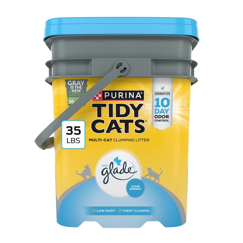 Clumping Multi-Cat Litter with Odor Control and Clear Springs Scent