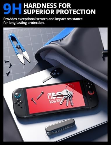 2 Pack Tempered Glass Screen Protector for Nintendo Switch 2 - HD Clear, Scratch