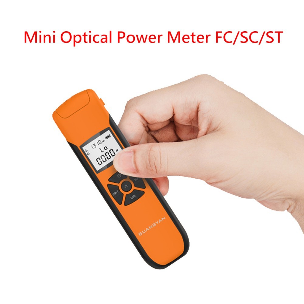 Optical Power Meter High Precision Fiber Optic Cable Tester FTTH 9116